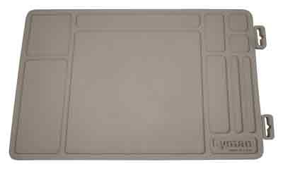 LYMAN PISTOL MAINTENANCE MAT - SYN RUBBER 15.75"X10" FLAT