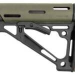 HOGUE AR-15 COLLAPSIBLE STOCK - OD GREEN RUBBER COMMERCIAL