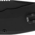 SOG KNIFE SOG-TAC AU COMPACT - 2.94" PLN EDGE TANTO BLACK