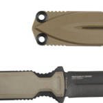 SOG KNIFE PENTAGON FX COVERT - 3.41" DBL EDGE BLADE FDE