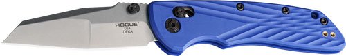 HOGUE DEKA ABLE LOCK FOLDER - 3.25" MOD WHARNCLIFFE POLY BLU