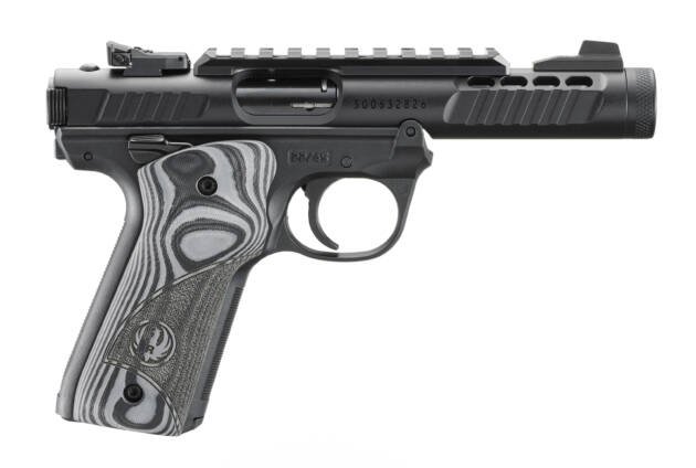 RUGER MKIV 22/45 LT 22LR BLK/GRY
