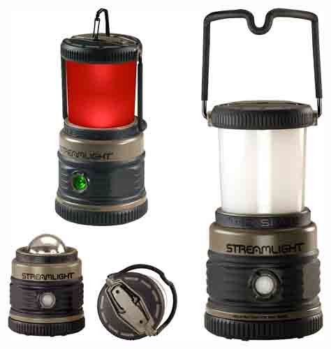 STREAMLIGHT SIEGE ALKALINE - LANTERN 4 WHITE LED 1 RED LED
