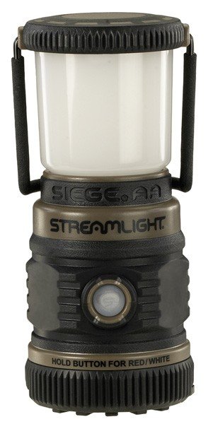STREAMLIGHT SIEGE AA BATTERY - LANTERN WHITE LED & RED LED