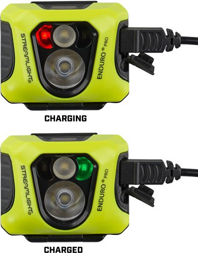 STREAMLIGHT ENDURO PRO USB - HEADLAMP SPOT TO FLOOD YELLOW