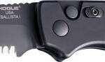HOGUE BALLISTA-I BUTTON AUTO - TANTO PRT. SERRATED MATTE BLK