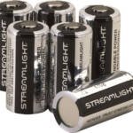 STREAMLIGHT CR123A BATTERIES - LITHIUM 6-PACK