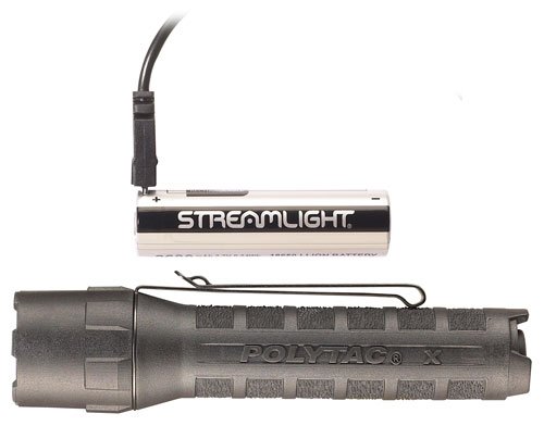 STREAMLIGHT POLY-TAC X USB - LIGHT WHITE LED BLACK