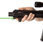 VIRIDIAN LASER HANDGUARD HS1 - GREEN W/HAND STOP M-LOK BLACK