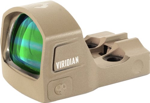 VIRIDIAN REFLEX SIGHT RFX-15 - GREEN DOT 1X17 SHIELD FDE
