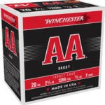 WINCHESTER AA 20GA 2.75" 7/8OZ - #9 1200FPS 250RD CASE LOT