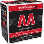 WINCHESTER AA 12GA 2.75" - 1-1/8OZ #7.5 1300FPS 250R CASE