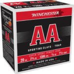 WINCHESTER AA 20GA 2.75" 7/8OZ - #7.5 1300FPS 250RD CASE LOT