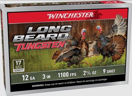 WINCHESTER LONG BEARD TS17 - 12GA 3" 2-1/4OZ #9 5RD 10BX/CS