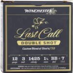 WINCHESTER LAST CALL 12GA 3" - 1-1/4OZ #BB & #7 25RD 10BX/CS