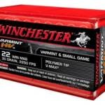 WINCHESTER SUPREME 22WMR 30GR - V-MAX 2250FPS 50RD 20BX/CS