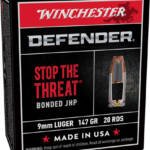 WINCHESTER SUPREME 9MM LUGER - 147GR PDX1 DEF 20RD 10BX/CS