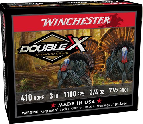 WINCHESTER DOUBLE-X 410 3" - 3/4OZ #7.5 10RD 10BX/CS