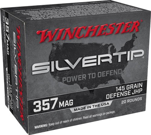 WINCHESTER SILVERTIP 357 MAG - 145GR HP 20RD 10BX/CS