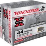 WINCHESTER SUPER-X 44 REM MAG - 210GR SILVERTP HP 20RD 10BX/CS
