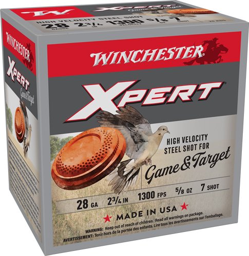 WINCHESTER XPERT STEEL 28GA - 2.75" 5/8OZ #7 25RD 10BX/CS