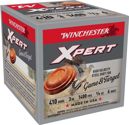 WINCHESTER XPERT STEEL 410 3" - 3/8OZ #6 25RD 10BX/CS
