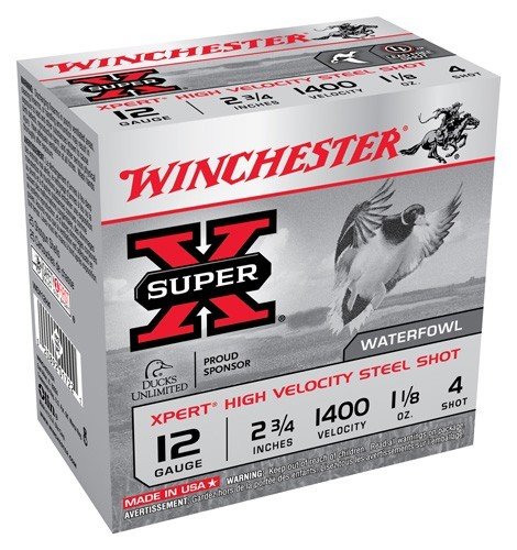 WINCHESTER XPERT 12GA 2.75" - 1-1/8OZ #4 1400FPS 25RD 10BX/C