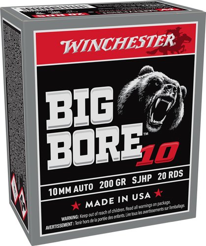 WINCHESTER BIG BORE 10MM - 200GR JSP 20RD 10BX/CS