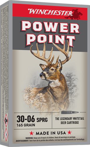 WINCHESTER SUPER-X 30-06 - 165GR POWER POINT 20RD 10BX/CS