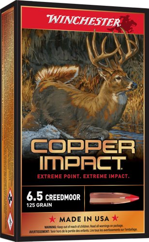 WINCHESTER COPPER IMPACT 6.5 - CM 125GR 20RD 10BX/CS