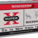WINCHESTER SUPER-X 12GA 3" - #1 BUCK 24 PELLETS 5RD 50BX/CS