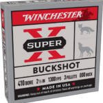 WINCHESTER SUPER-X 410 2.5" - 000 BUCK 3 PELLETS 5RD 50BX/CS