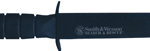 S&W KNIFE SEARCH & RESCUE - 6" FIXED BLADE BLACK S/S