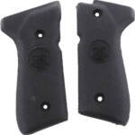 BERETTA GRIPS 92/96 SERIES - RUBBER SMOOTH BLACK