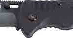 SOG KNIFE SALUTE HARDCASED - BLACK 3.6" BLADE