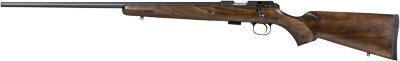 CZ 457 AMERICAN LH 22LR 24.5" - BLUED BARREL WALNUT STOCK