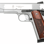 S&W 1911 ES 45ACP 5" FS - 8-SHOT MATTE STAINLESS WOOD