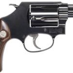 S&W 36 CLASSIC 38SPL+P 1.875" - FS BLUED CHECKERED WOOD NO LOK