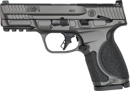 S&W M&P9 M2.0 METAL COMPACT 4" - 9MM 15-RD SAFETY TUNGSTEN GREY