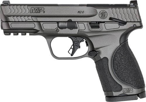 S&W M&P9 M2.0 METAL COMPACT 4" - 9MM 10-RD SAFETY TUNGSTEN GREY
