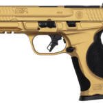 S&W M&P9 M2.0 METAL 9MM 4.25" - 17-SHOT GOLD CERAKOTE