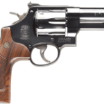 S&W 29 CLASSIC 44MAG 4" AS - BLUED CHECKERED WOOD GRIPS