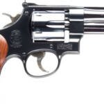 S&W 27 CLASSIC 357MAG 4"AS - BLUED CHECKERED WOOD GRIPS