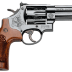 S&W 29 44MAG 4" AS 6-SHOT - BRIGHT BLUED MACHINE ENGRAVED