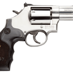 S&W 686 3-5-7 3" 357 AS 7-SH - SS UNFLUTED CYLINDER WOOD