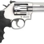 S&W 617 22LR 4" AS 10-SHOT - STAINLESS BLACK RUBBER