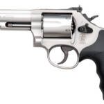 S&W 66 357 MAG 4.25" ADJ - 6-SHOT STAINLESS RUBBER