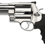 S&W 500 500SW 4" AS 5-SHOT - STAINLESS STEEL RUBBER