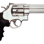 S&W 629 44MAG 5" AS 6-SHOT - STAINLESS STEEL RUBBER