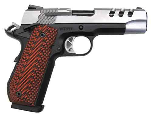 S&W 1911 PERFORMANCE CENTER - 45ACP 4.5" TWO TONE G10 GRIPS